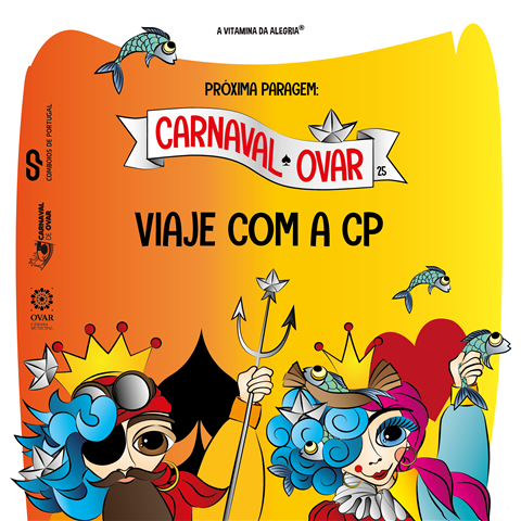 CARNAVAL DE OVAR COM DESCONTOS NOS BILHETES DE COMBOIOS