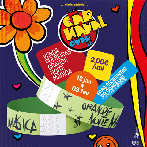 Grande Noite Mágica com descontos e isenções para munícipes